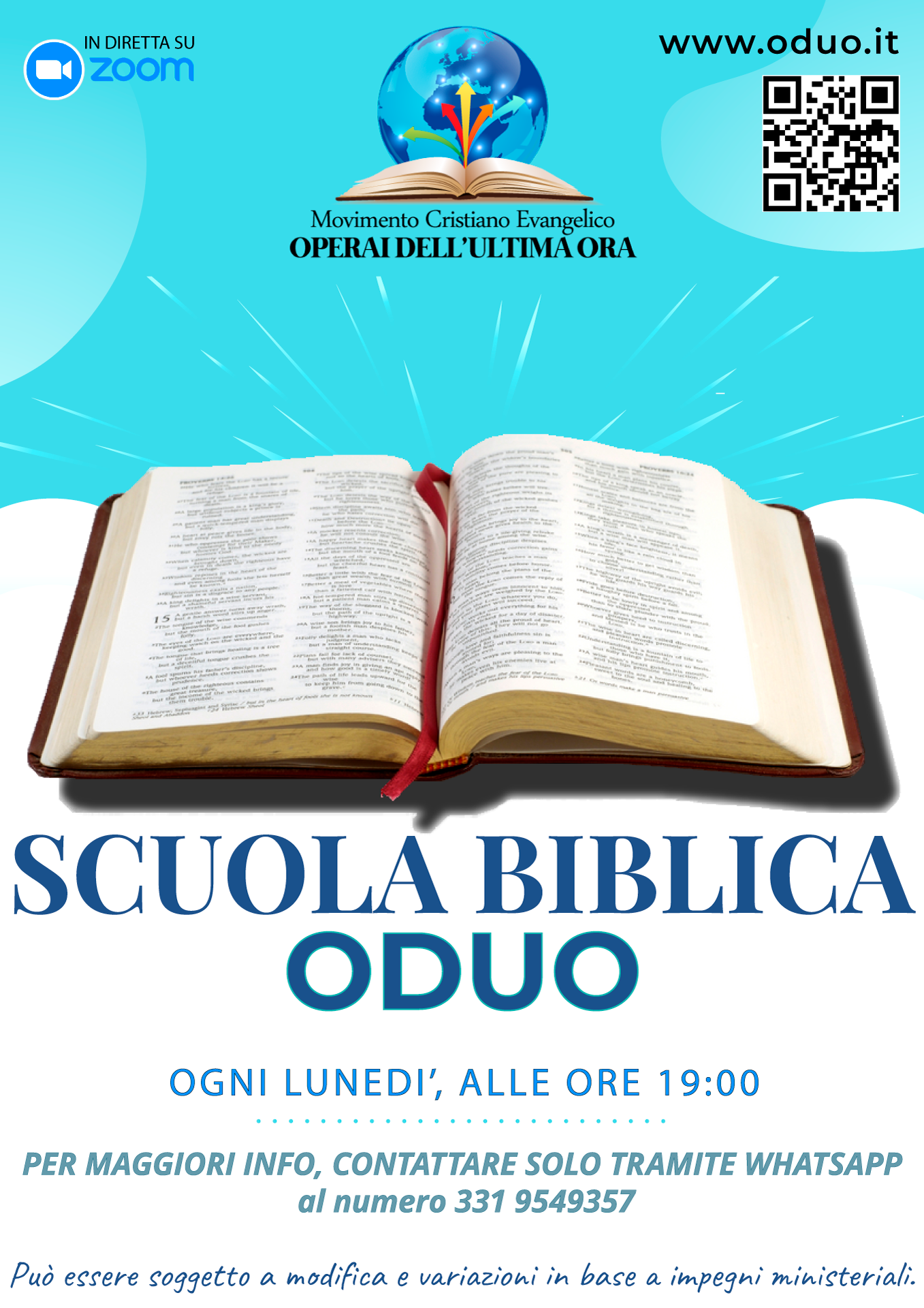 ÉCOLE BIBLIQUE ODUO